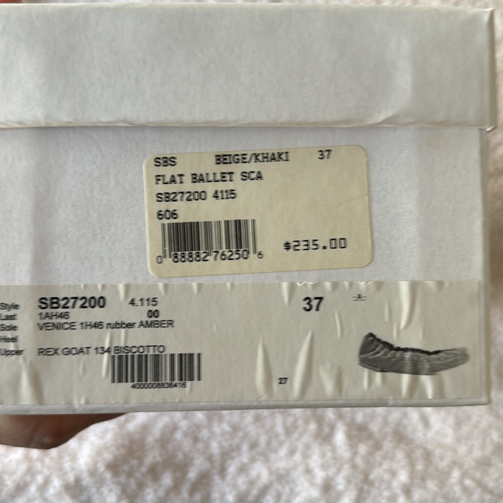 Women's Tan Ballet Flats - See by Chloe worn once - Picture 4 of 4
